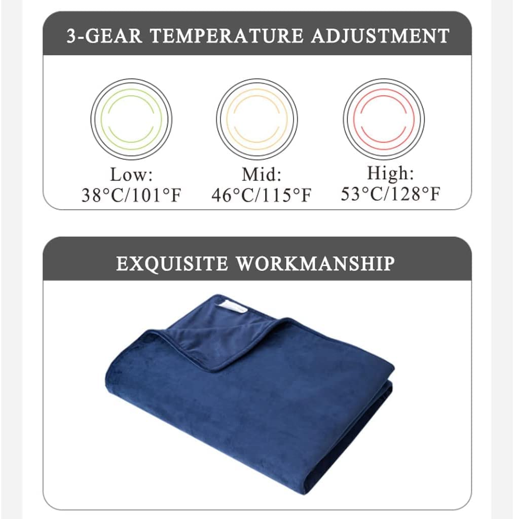 PAASHE Electric Heated Blanket – Shawl Style