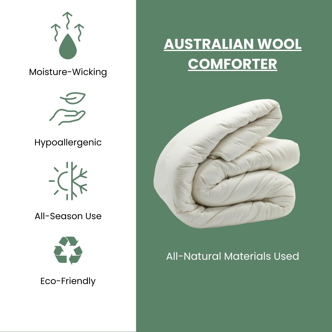 Australian Wool Comforter – King Size