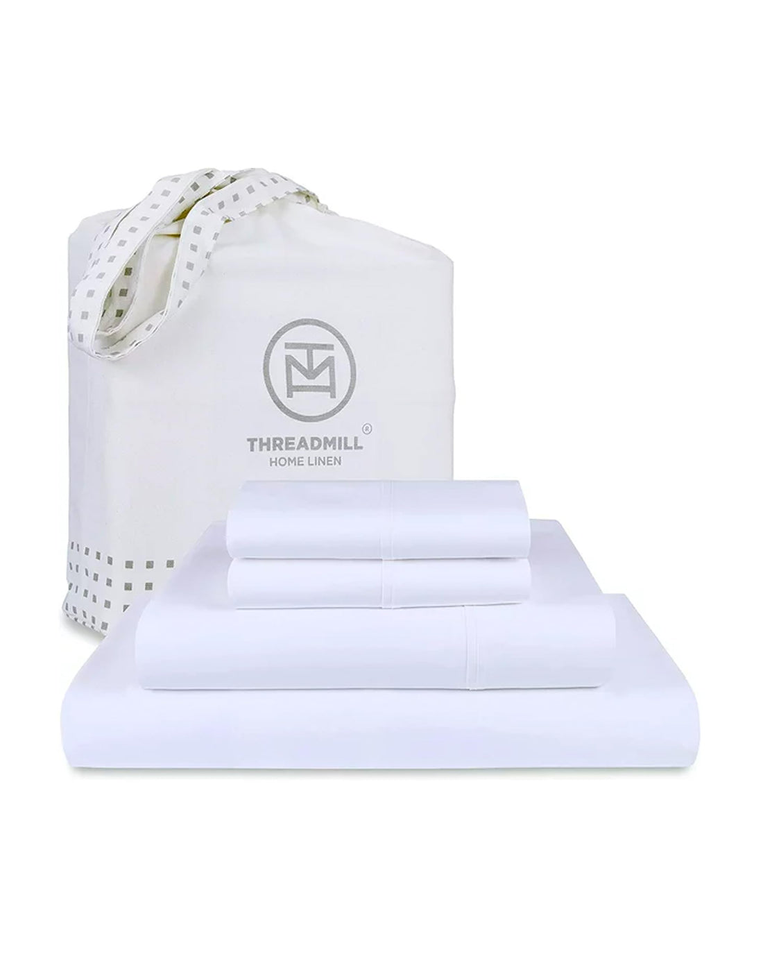 Threadmill Supima Cotton Sheet Set – Queen, White