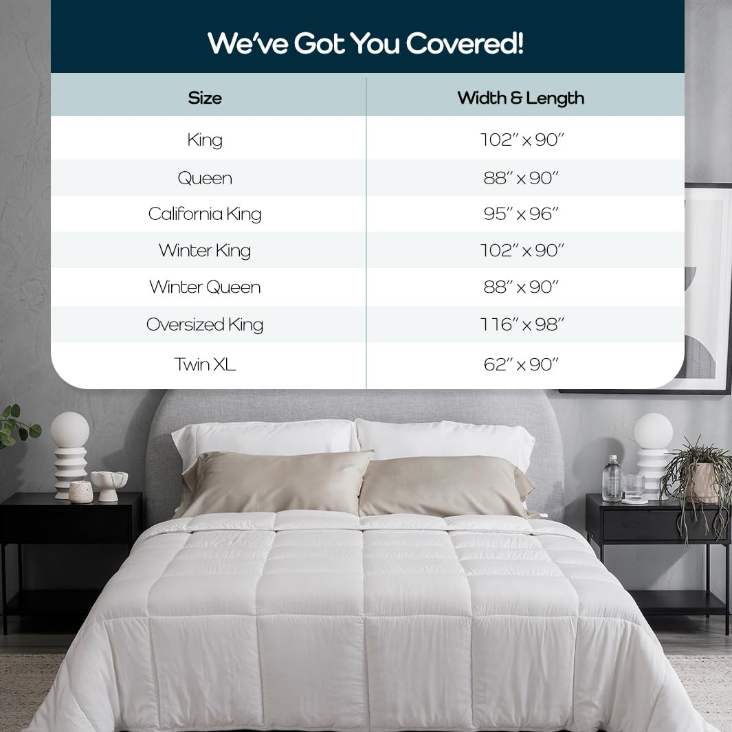 Olive + Crate Bamboo Comforter – King