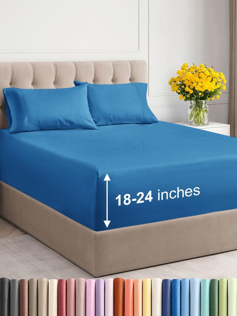 Extra Deep King Sheet Set – 6 Piece, Antique White