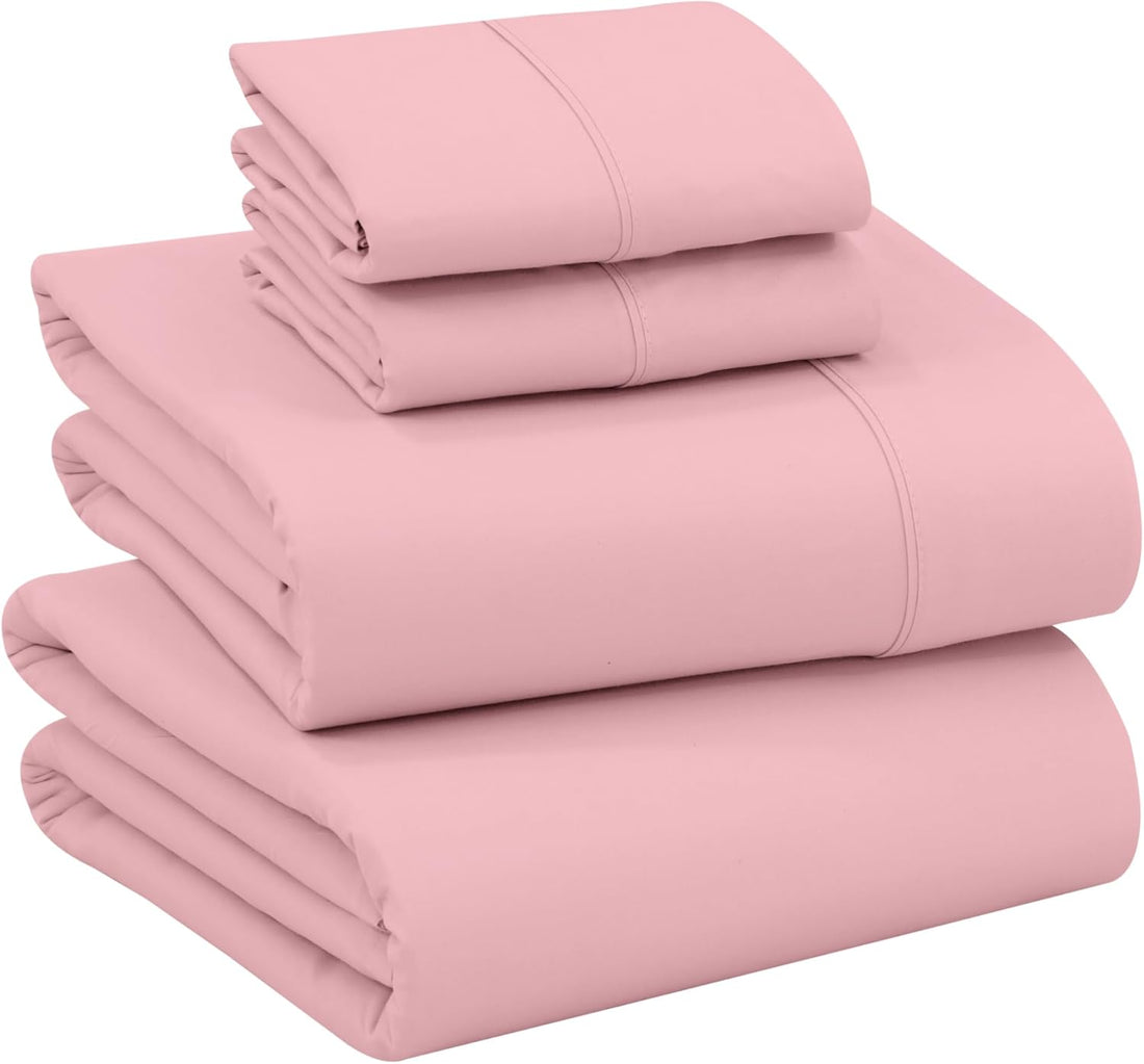 RUVANTI Split King Cotton Sheet Set – Floral, 5PC