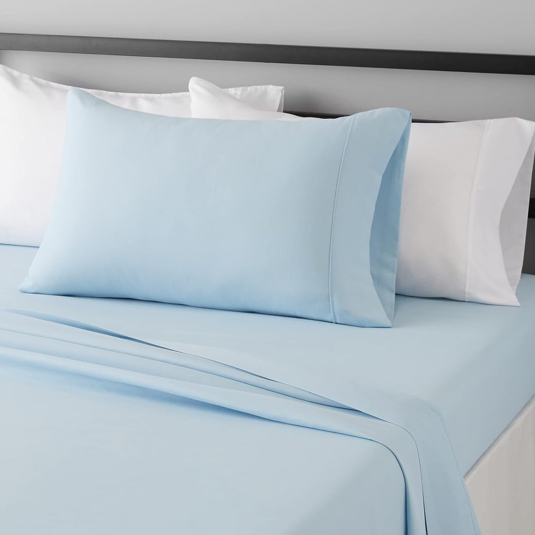 Amazon Basics Twin XL Sheet Set – Gray