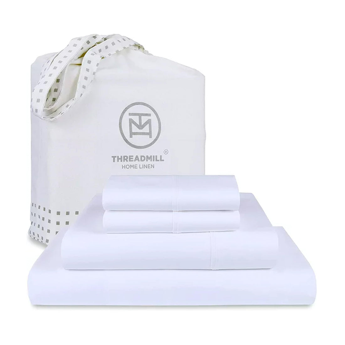 Threadmill Supima Cotton Sheet Set – Queen, White
