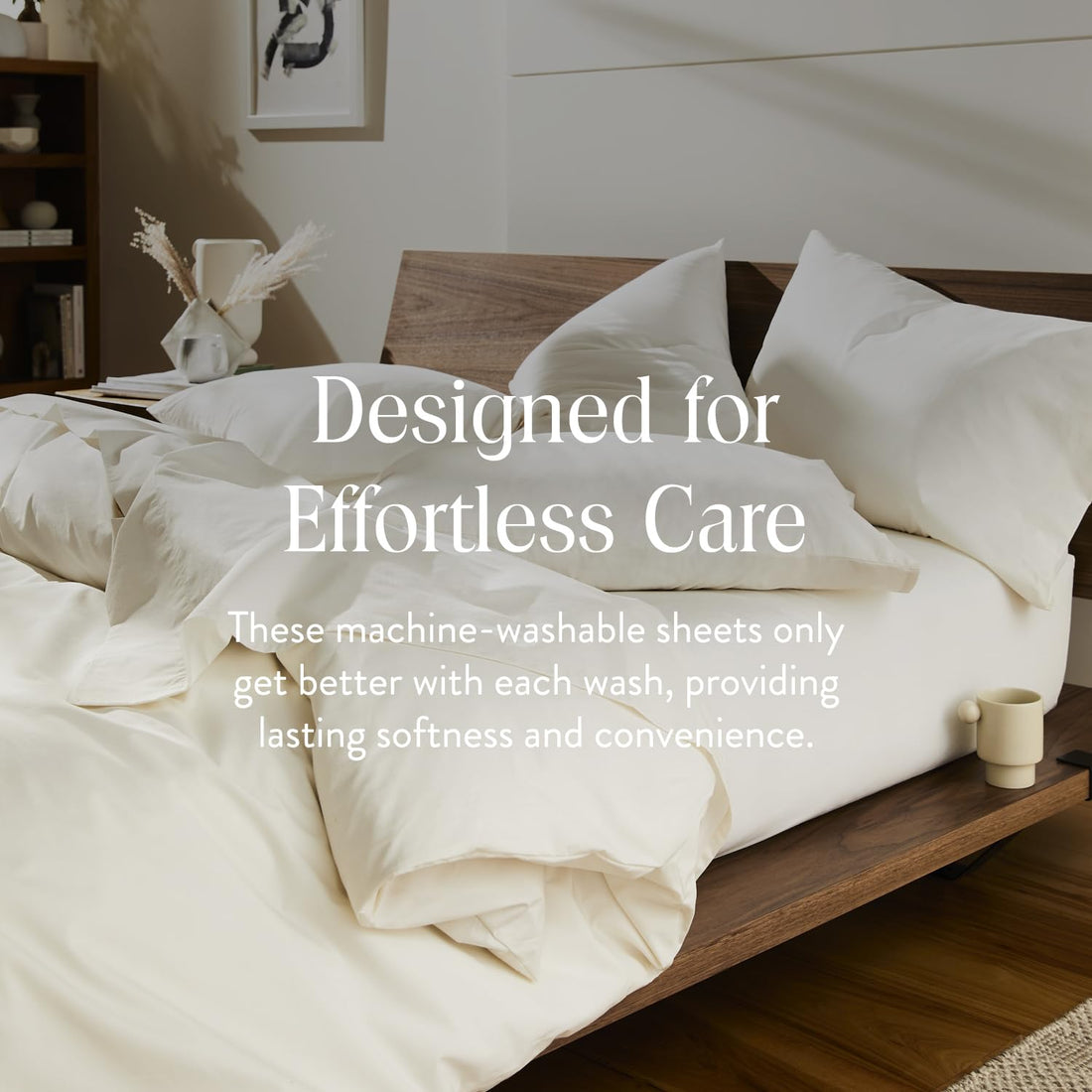 Brooklinen Sateen Sheet Set – Queen, Cream