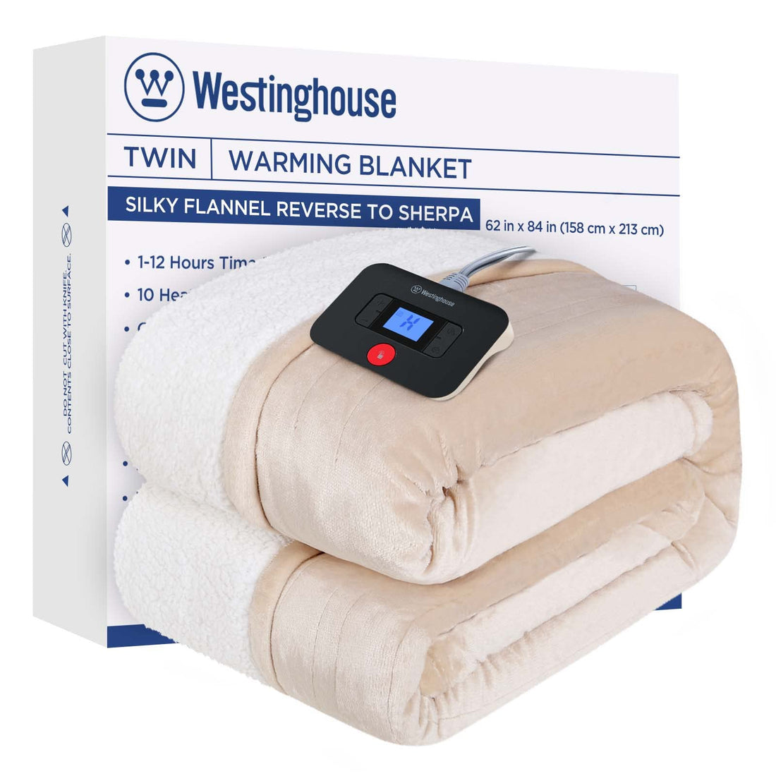 Westinghouse King Electric Blanket – Charcoal