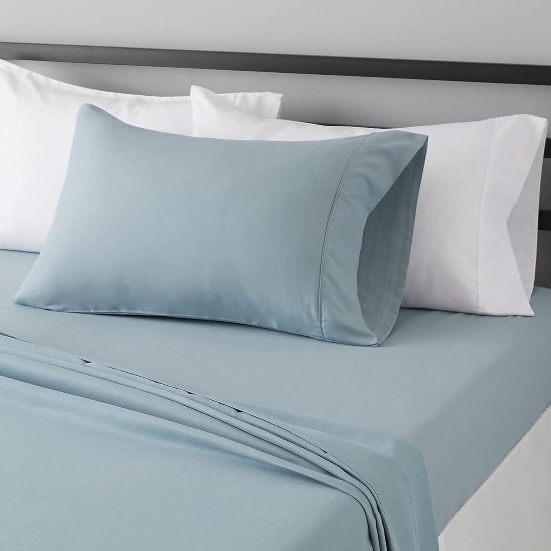 Amazon Basics Twin XL Sheet Set – Gray