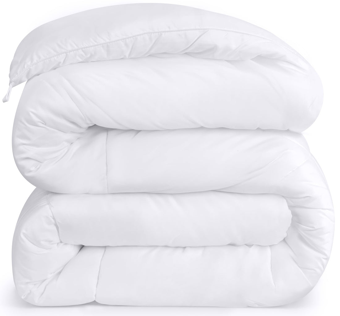 Utopia Queen Comforter – White Down Alternative