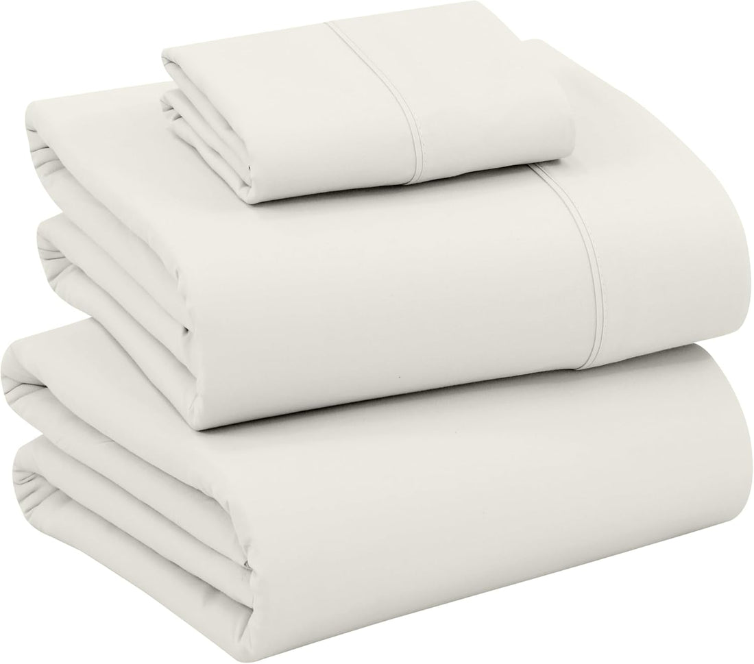 RUVANTI Split King Cotton Sheet Set – Floral, 5PC