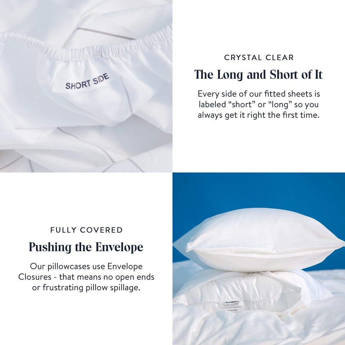 Brooklinen Sateen Sheet Set – Queen, Cream