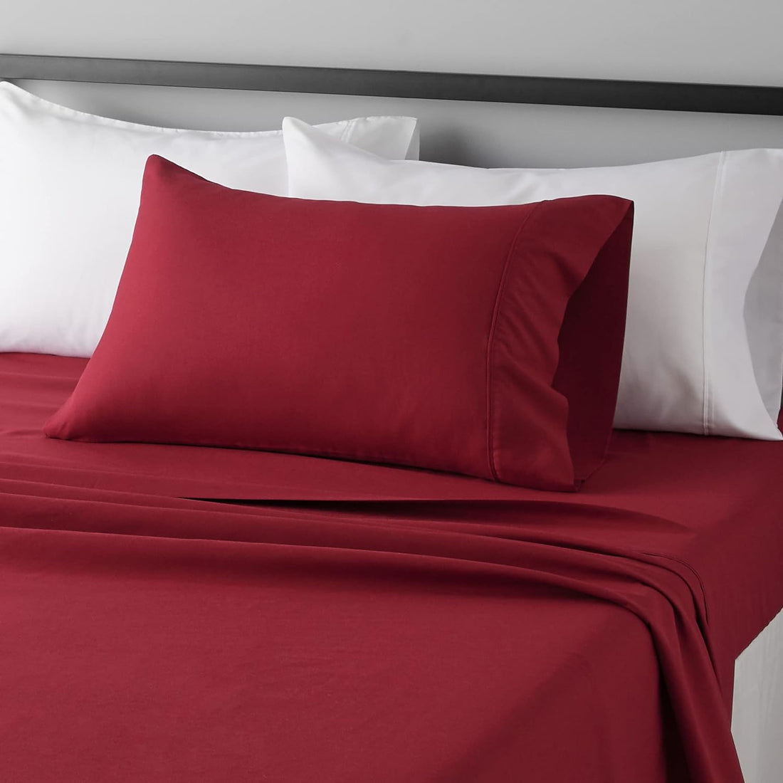 Amazon Basics Twin XL Sheet Set – Gray