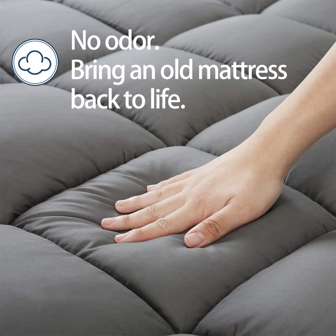 King Mattress Topper – Extra Thick