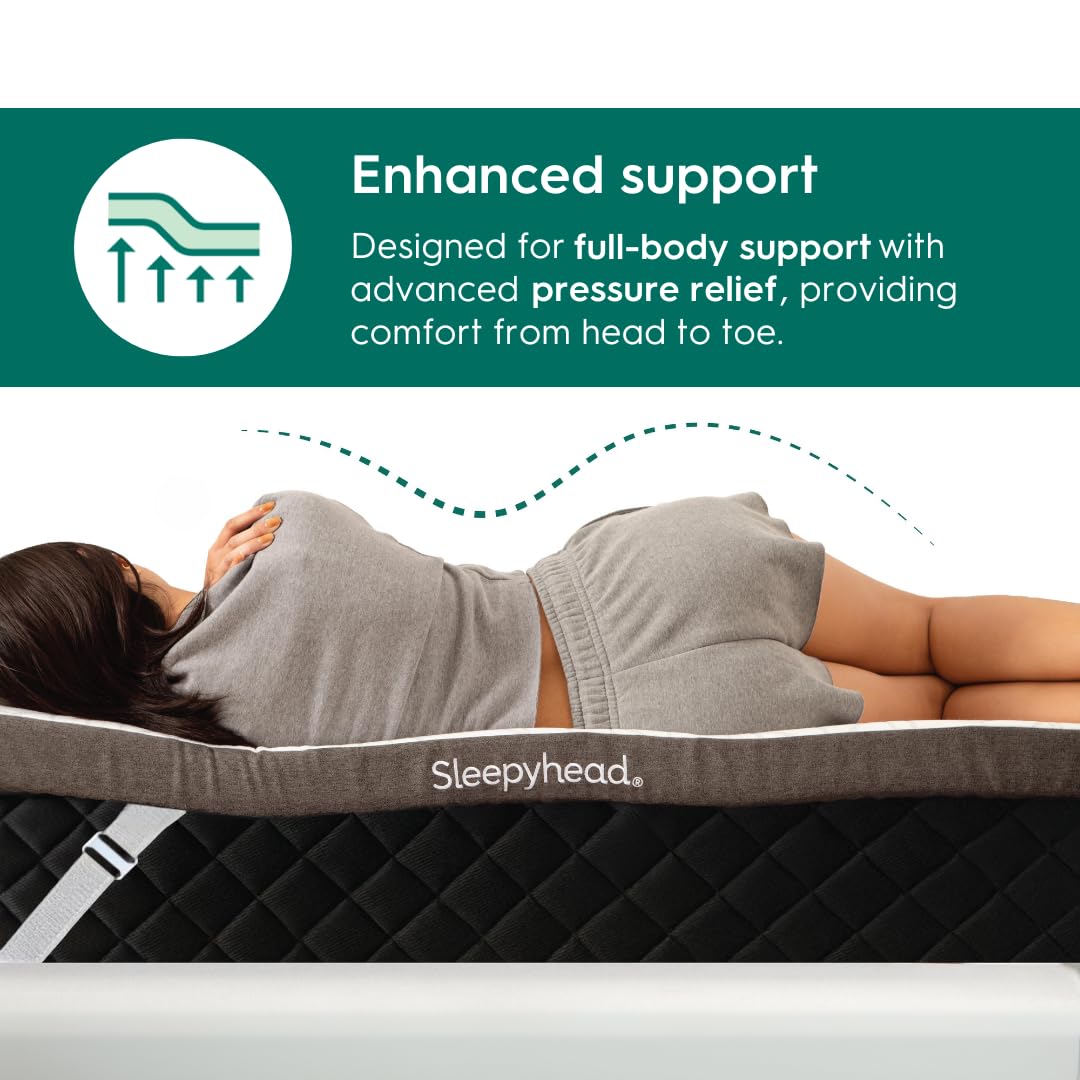 Sleepyhead 3" Memory Foam Topper – Full XL