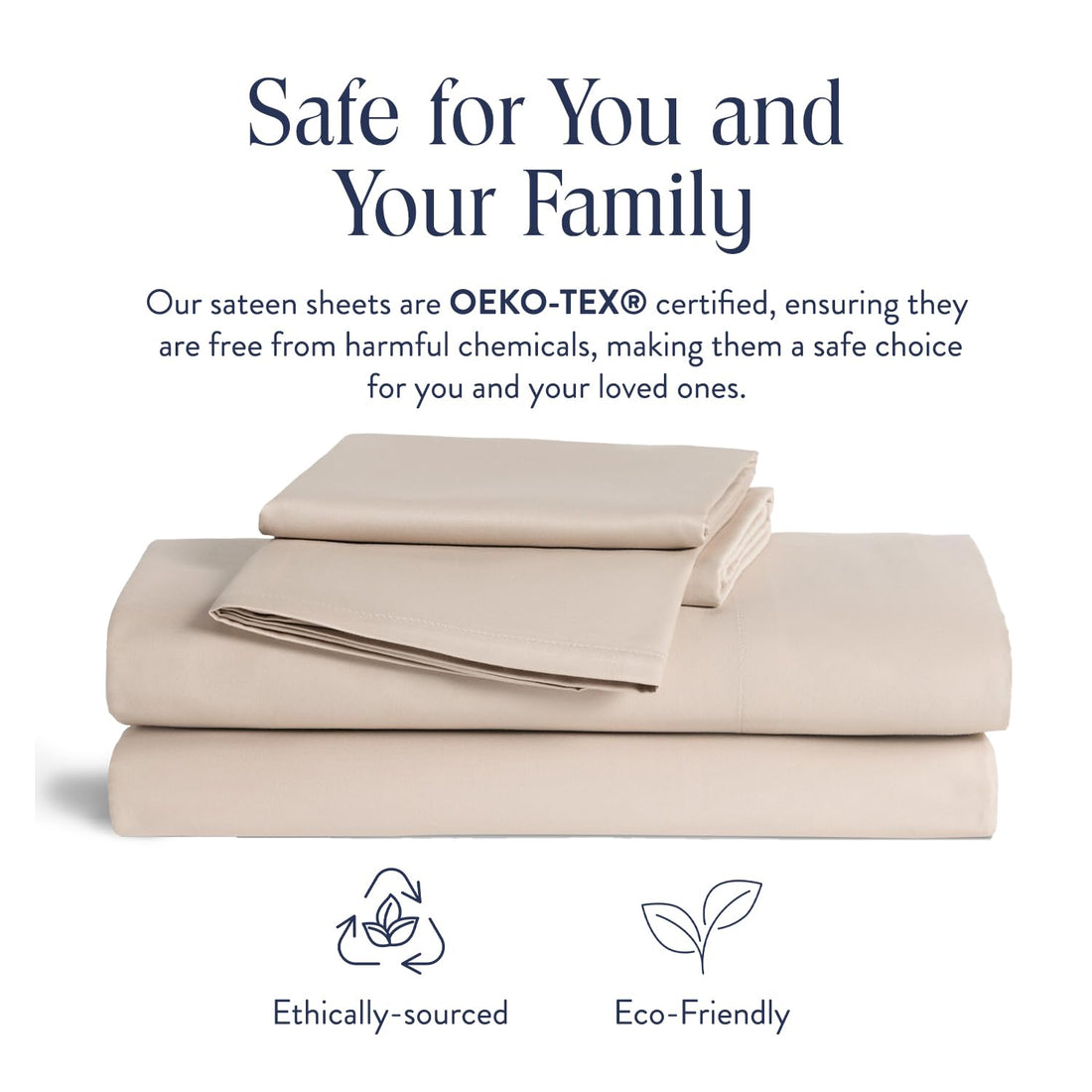 Brooklinen Sateen Sheet Set – Queen, Cream