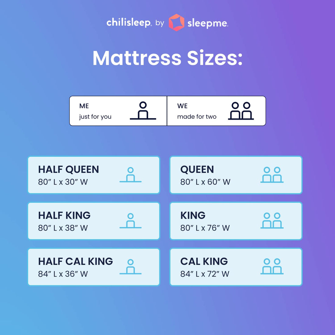 Chilipad Cube Mattress Topper – Half Queen