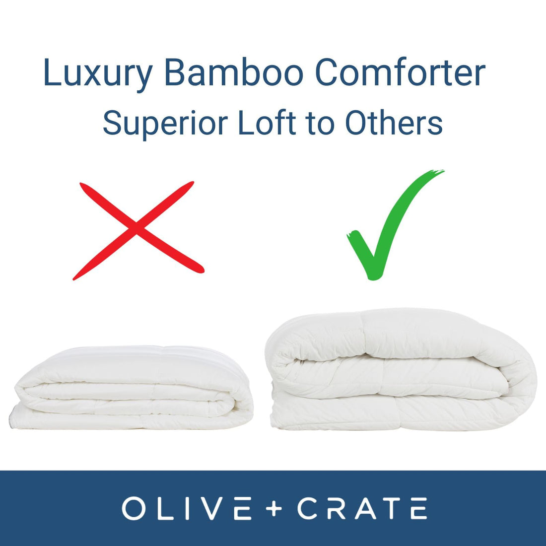 Olive + Crate Bamboo Comforter – King