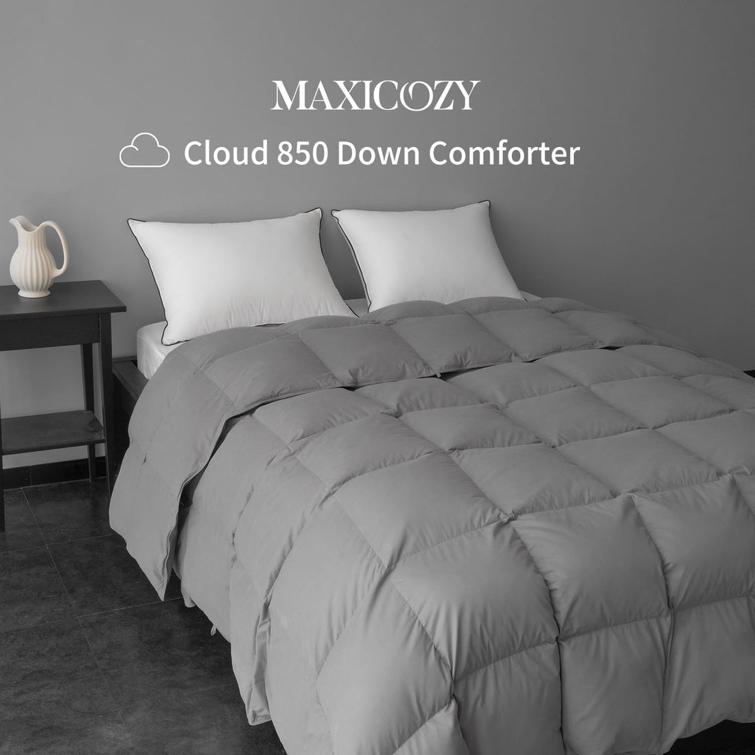 MAXICOZY King Comforter – White