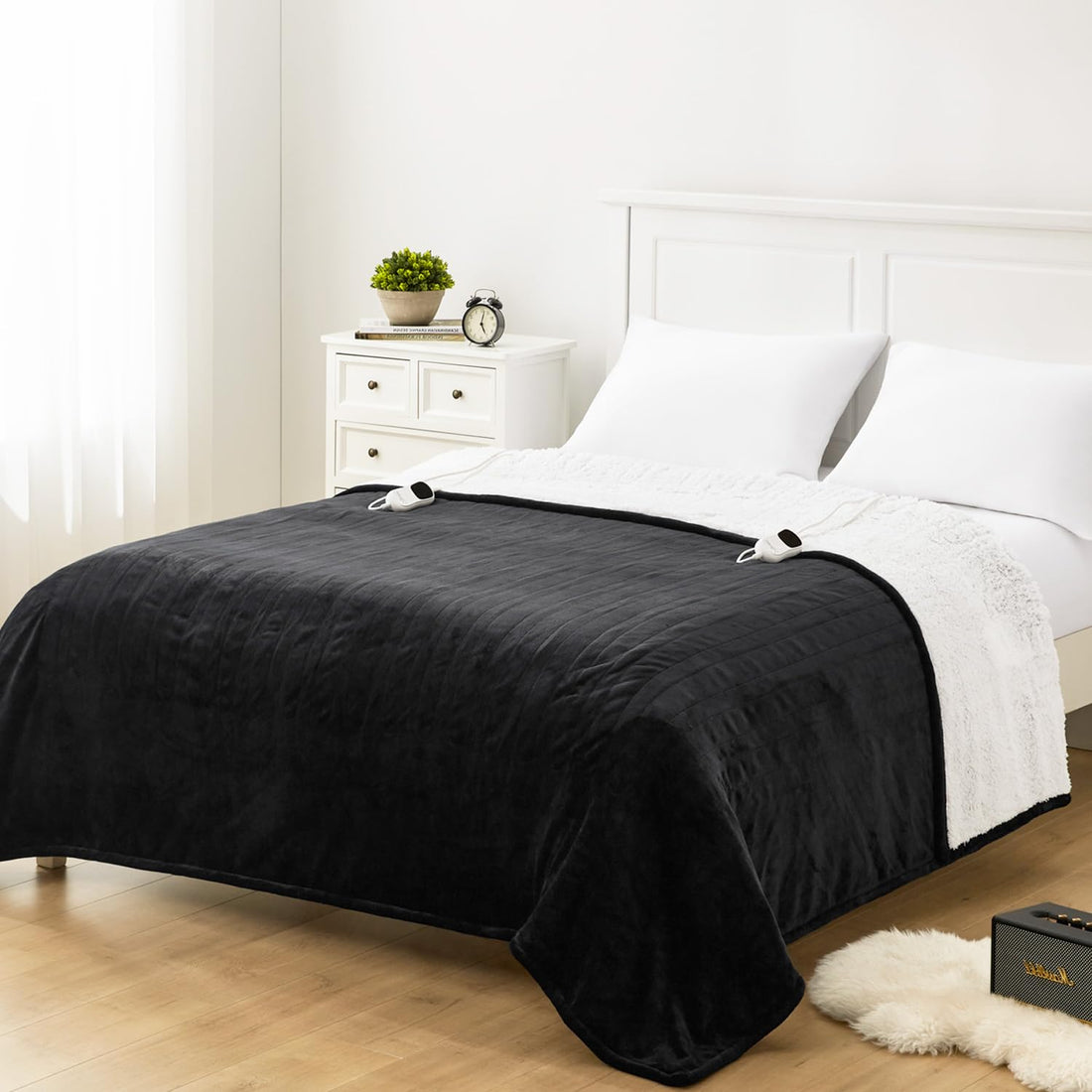 Homemate Twin Electric Blanket – Grey