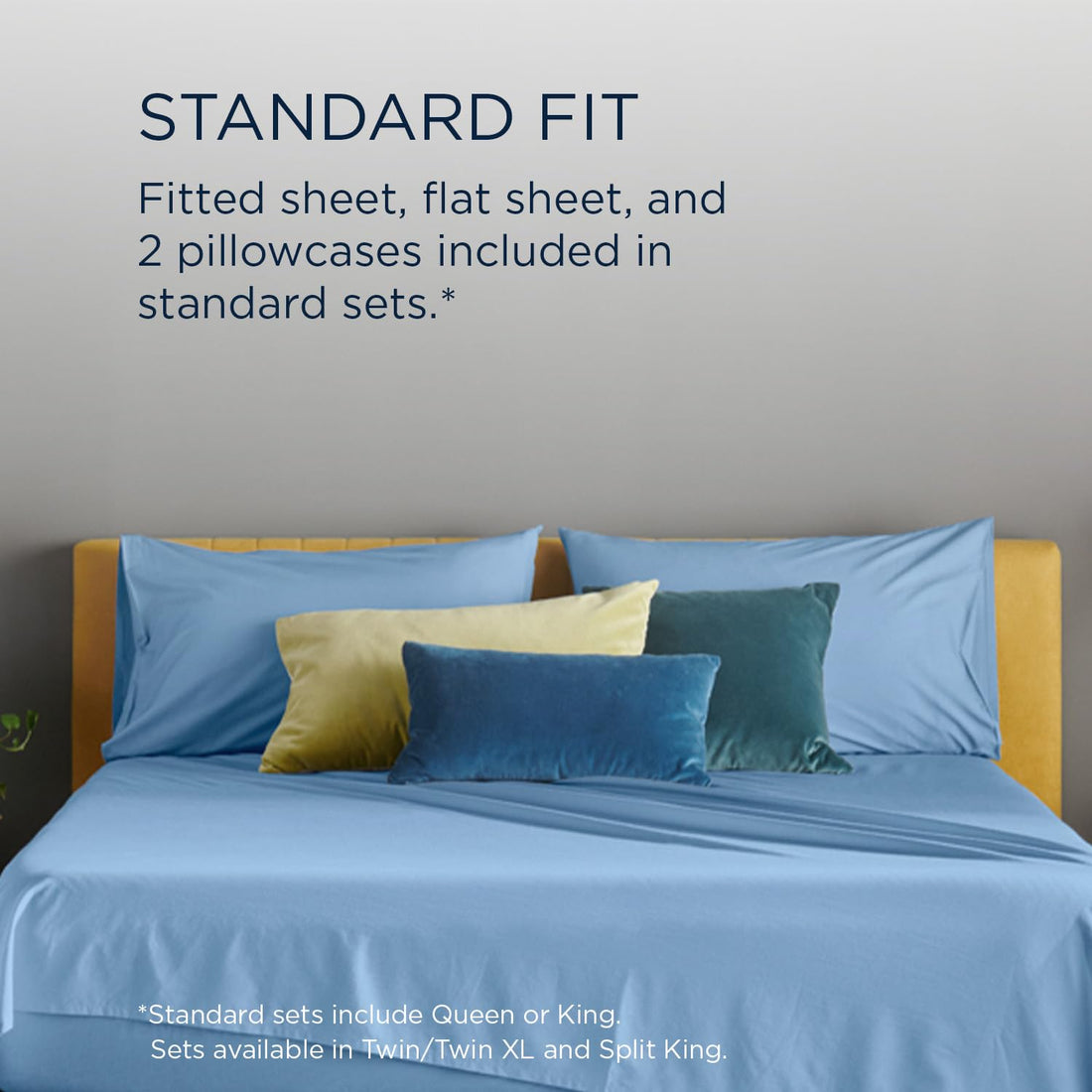 TEMPUR ProAir Sheet Set Cool Gray - Queen