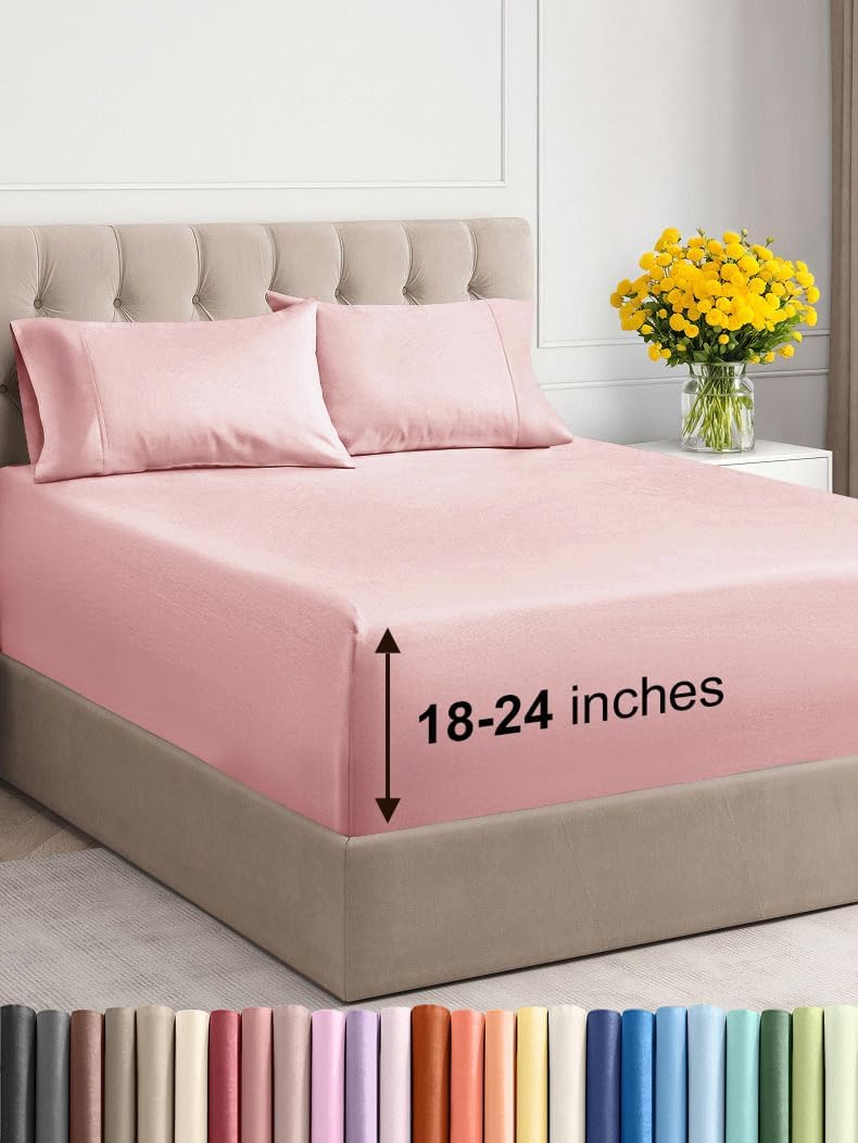 Extra Deep King Sheet Set – 6 Piece, Antique White