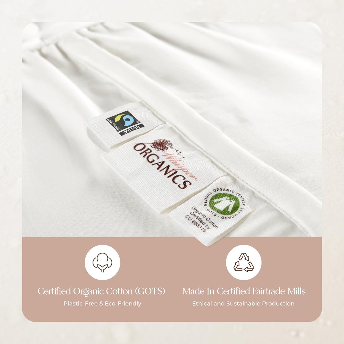 : Organic Cotton Mattress Pad – Cal King, 400GSM Plush