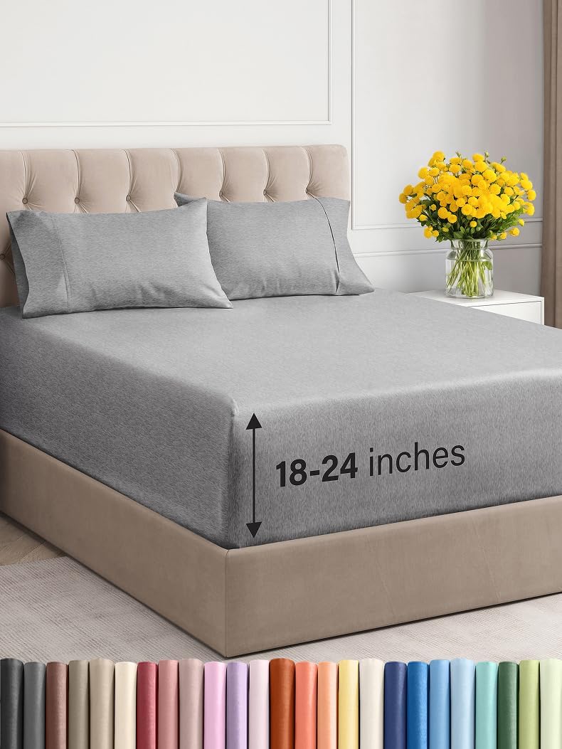 Extra Deep King Sheet Set – 6 Piece, Antique White