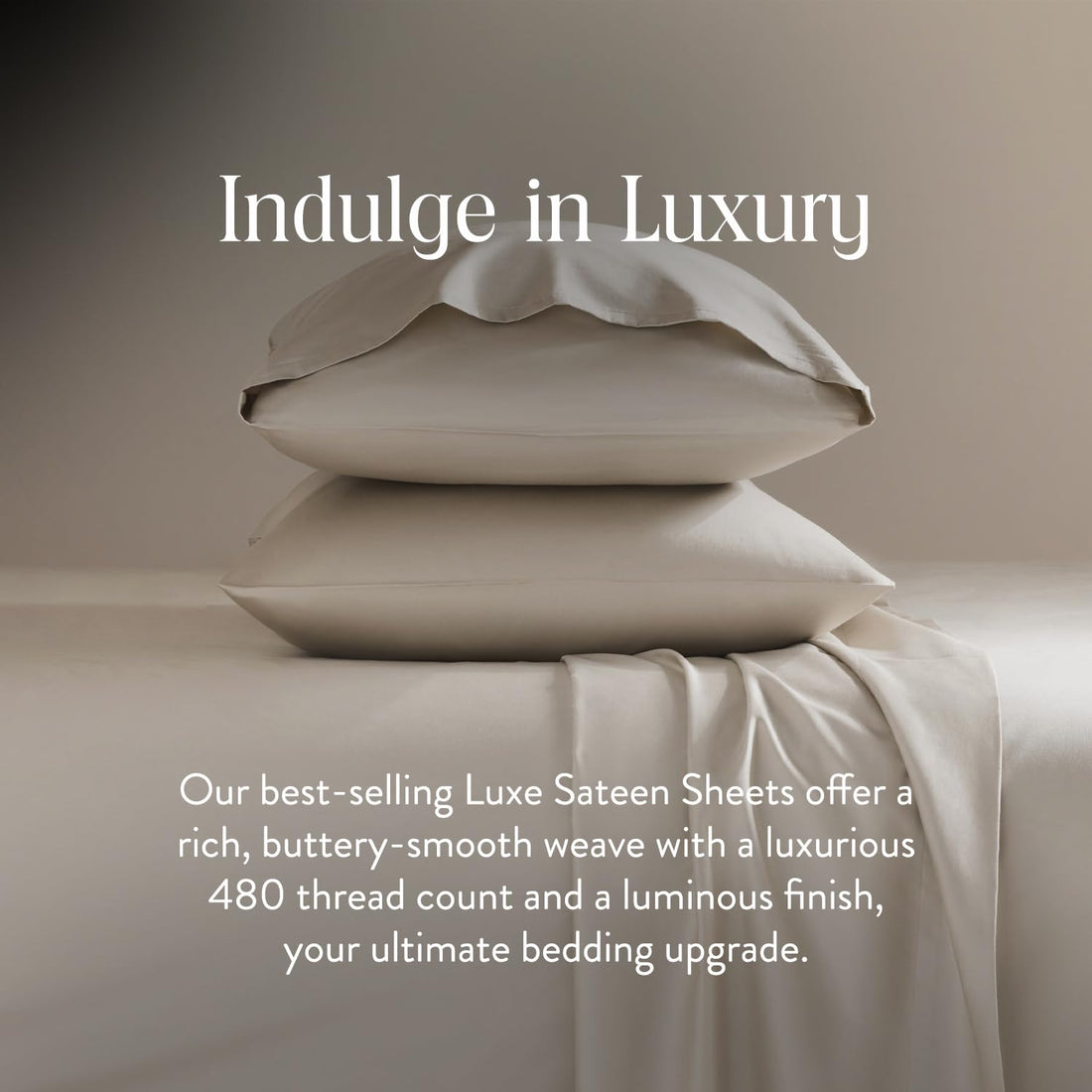 Brooklinen Sateen Sheet Set – Queen, Cream