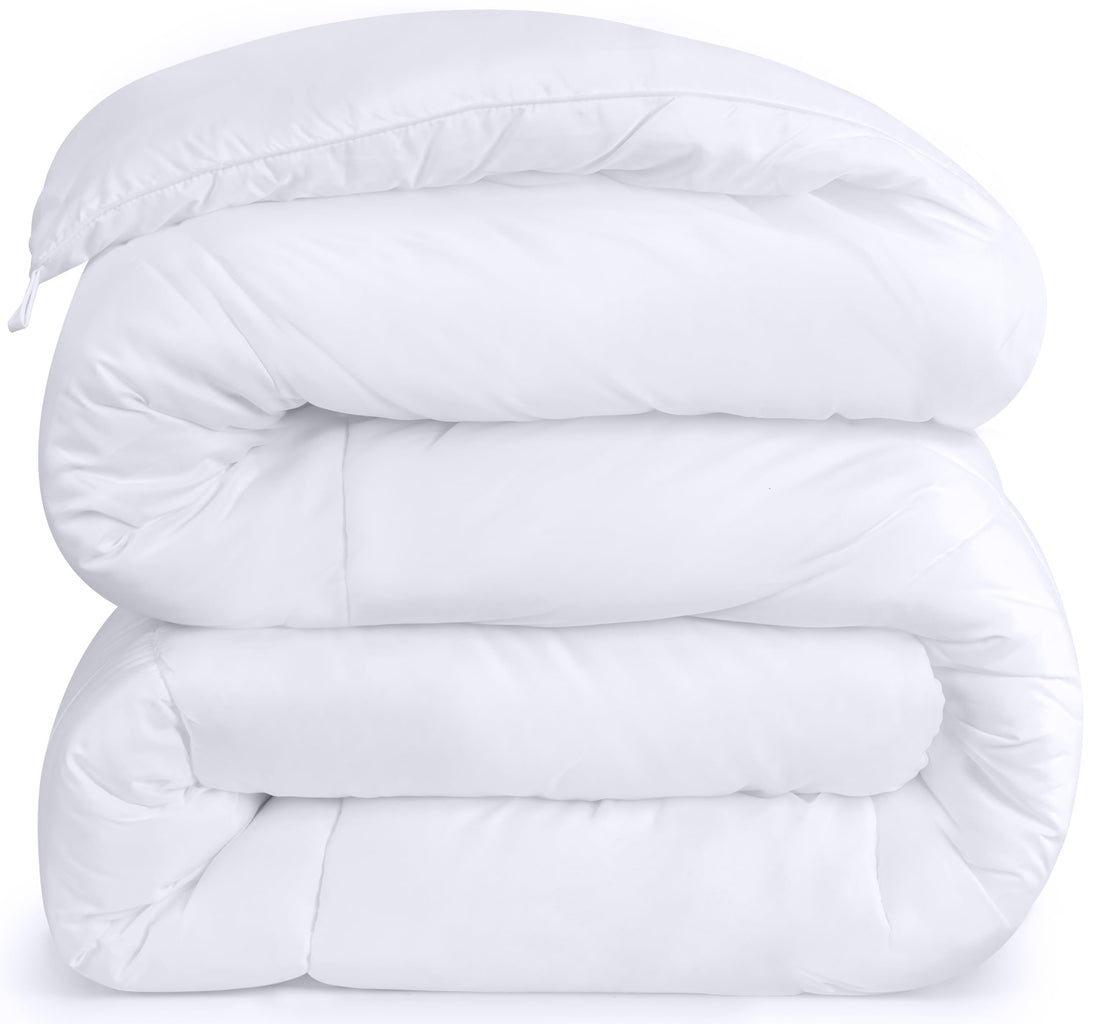 Utopia Queen Comforter – White Down Alternative