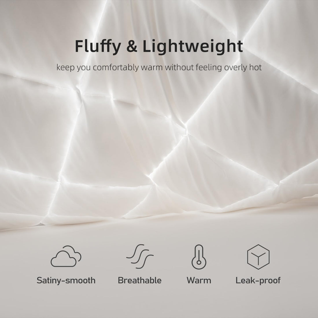 MAXICOZY King Comforter – White