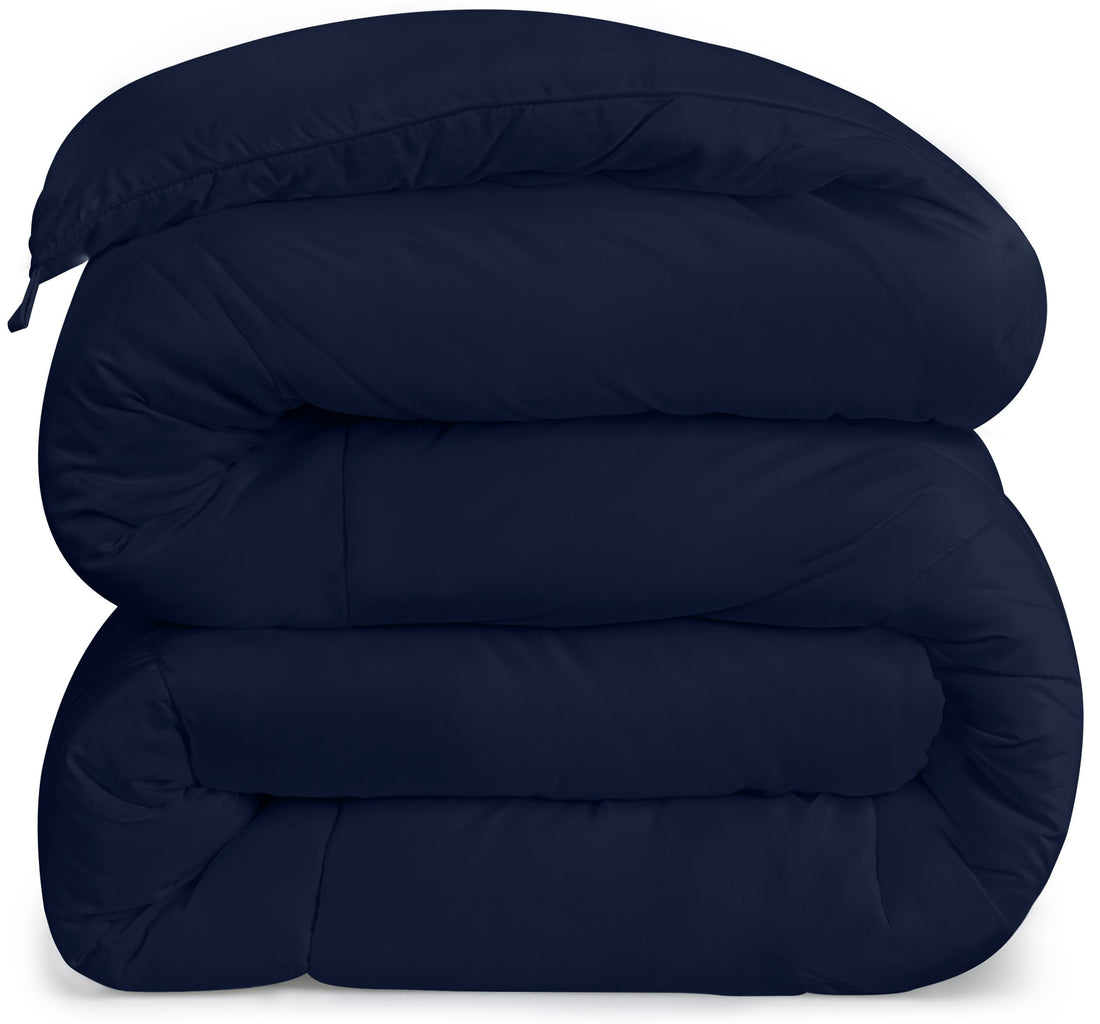 Utopia Queen Comforter – White Down Alternative