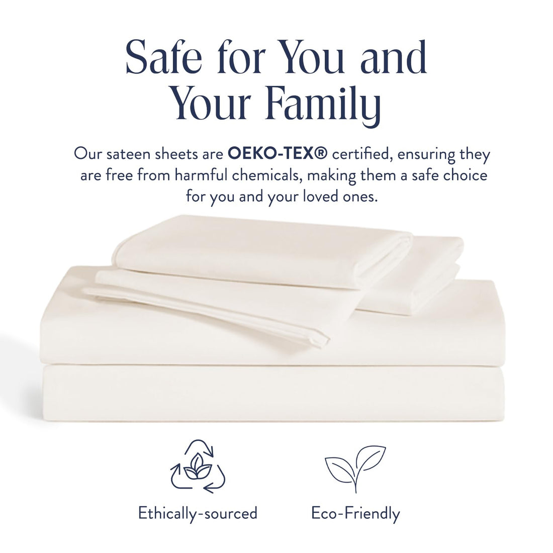 Brooklinen Sateen Sheet Set – Queen, Cream