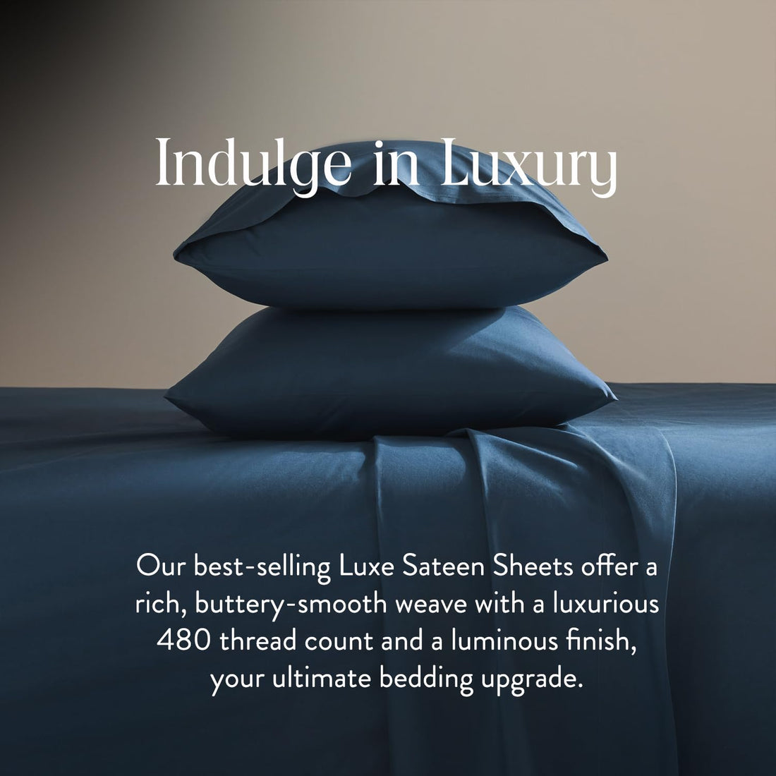 Brooklinen Sateen Sheet Set – Queen, Cream
