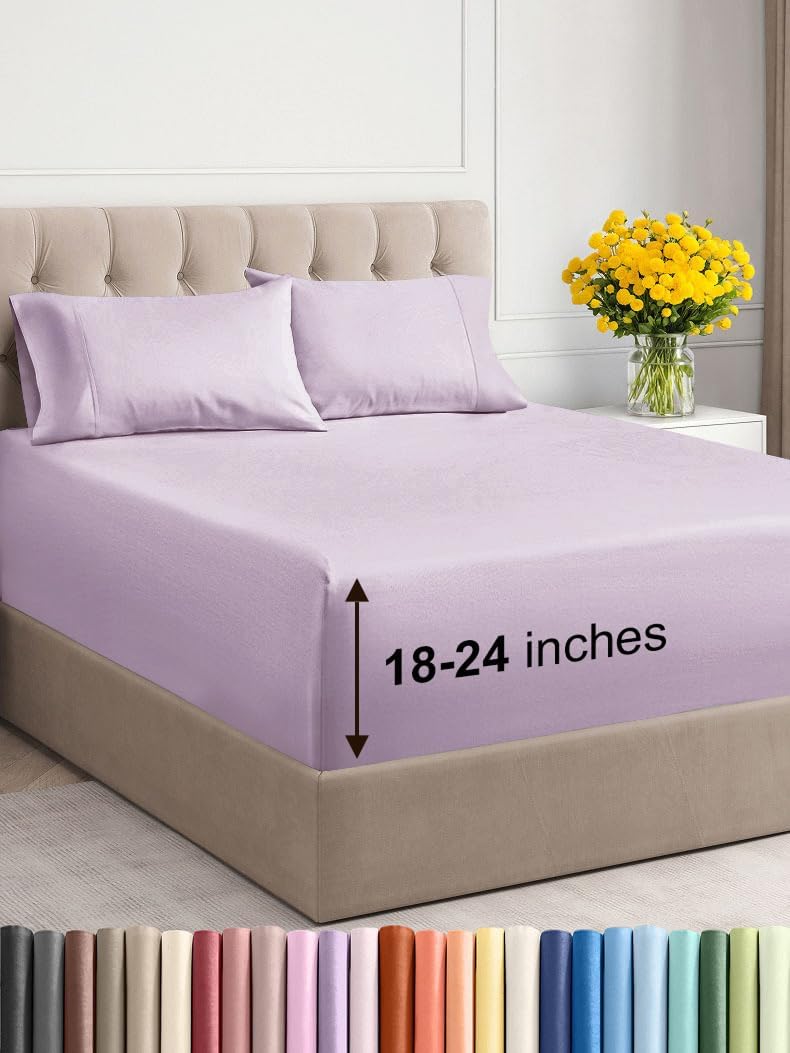 Extra Deep King Sheet Set – 6 Piece, Antique White