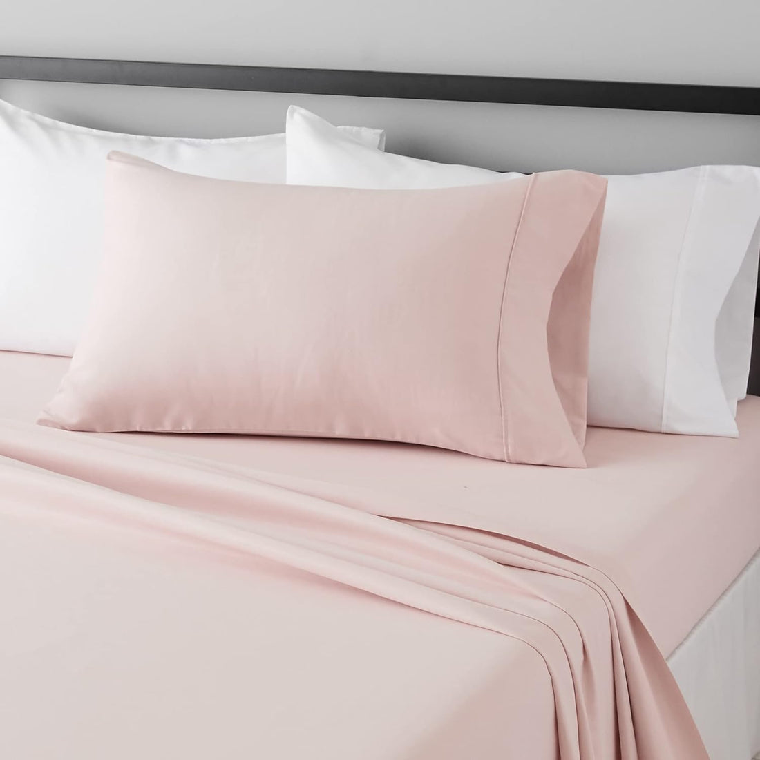 Amazon Basics Twin XL Sheet Set – Gray