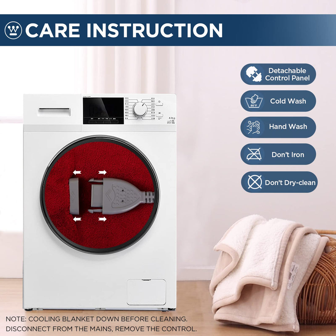 Westinghouse King Electric Blanket – Charcoal