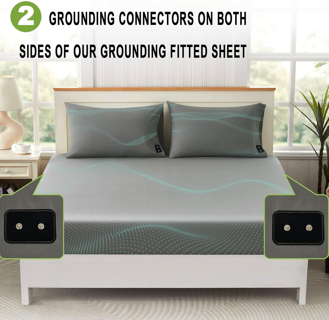 Grounding Sheets – King, Silver & Organic Cotton