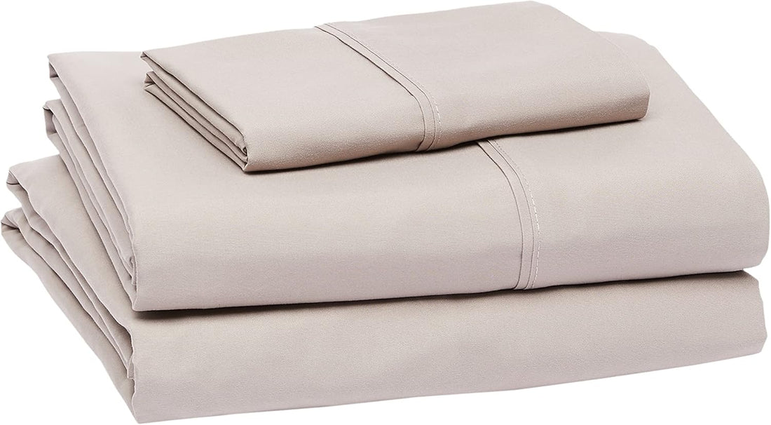 Amazon Basics Twin XL Sheet Set – Gray