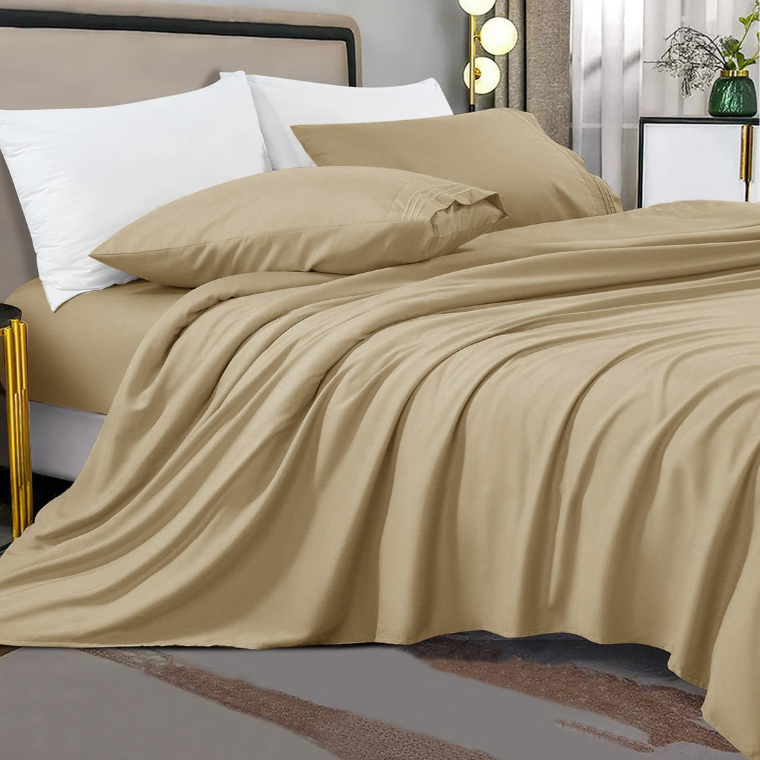 Shilucheng Egyptian Cotton Sheets – Queen