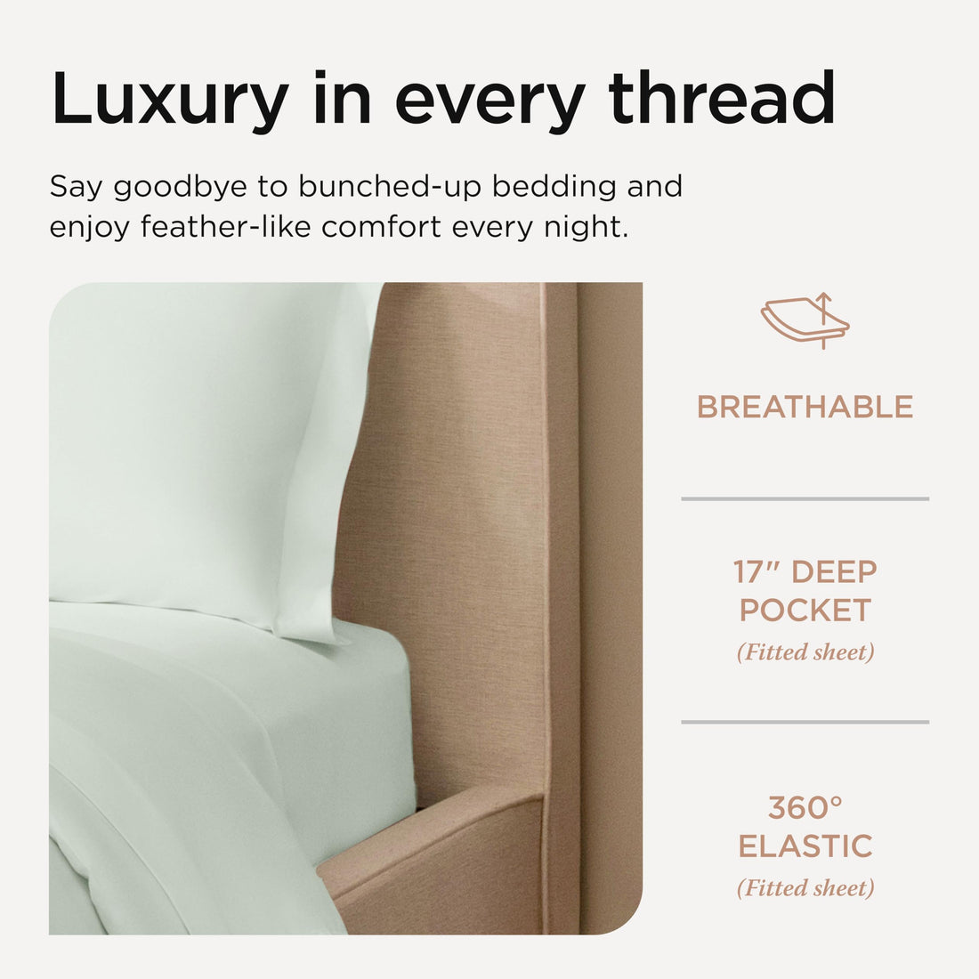 Threadmill Supima Cotton Sheet Set – King, White