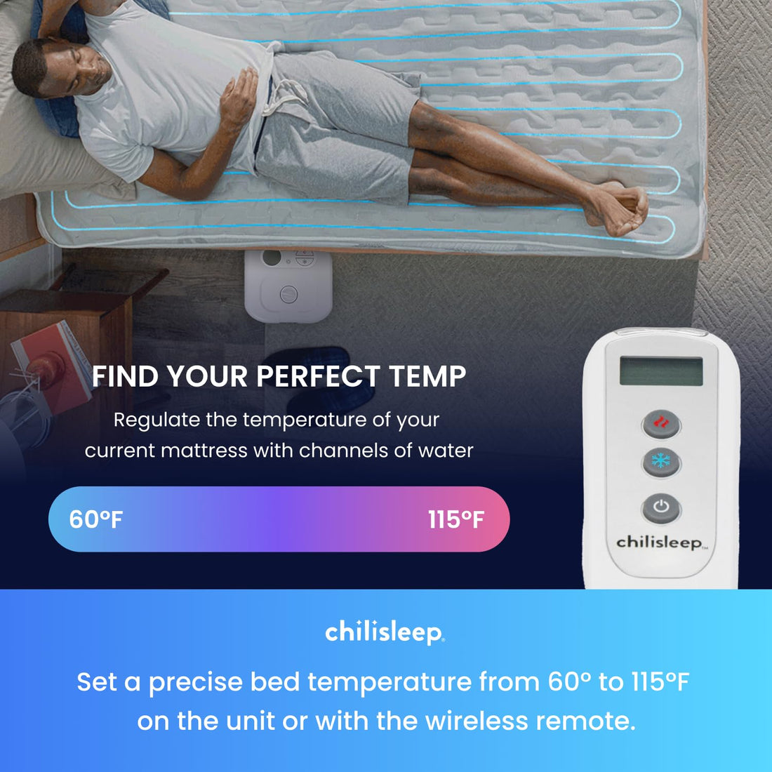 Chilipad Cube Mattress Topper – Half Queen