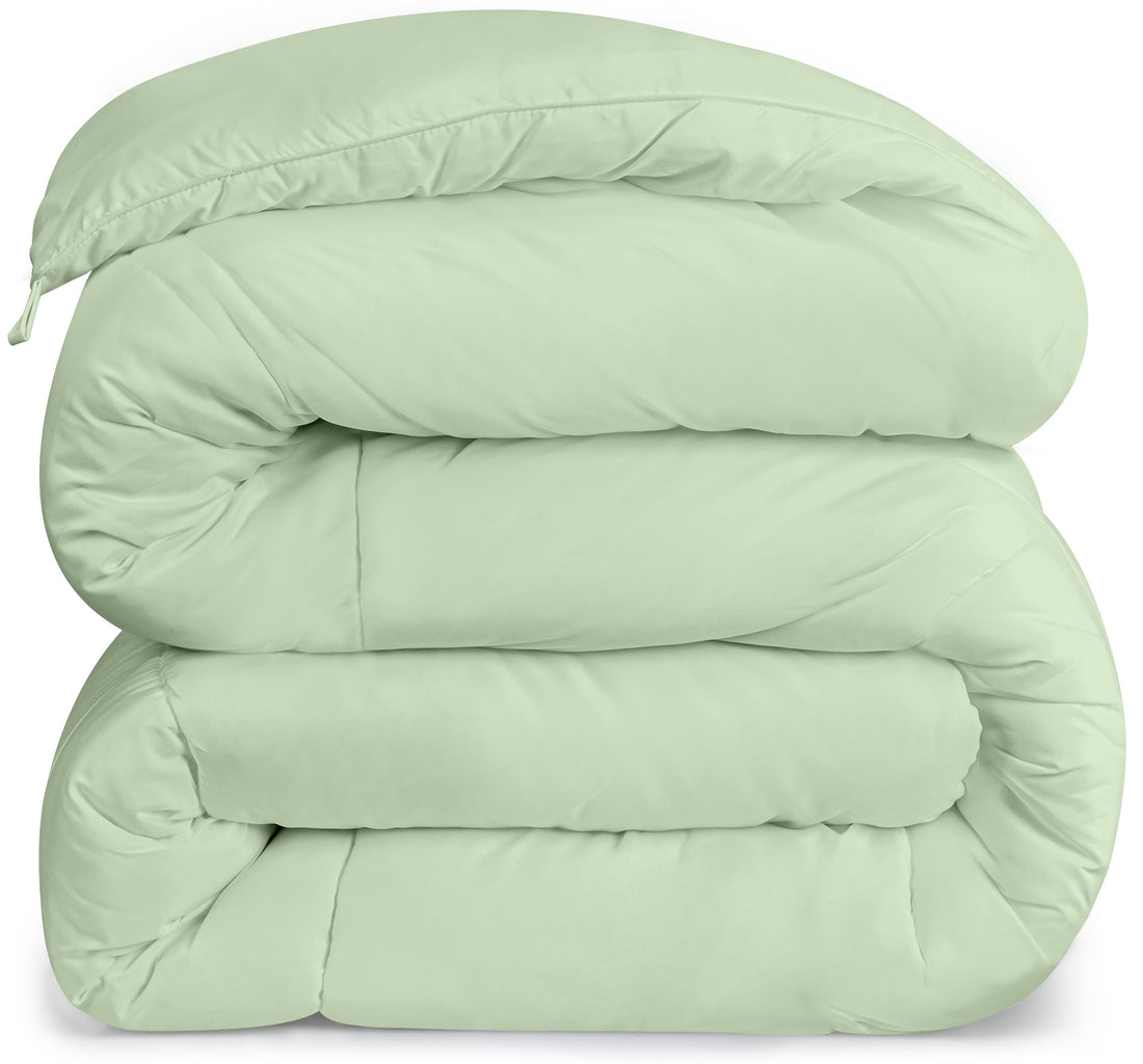 Utopia Queen Comforter – White Down Alternative