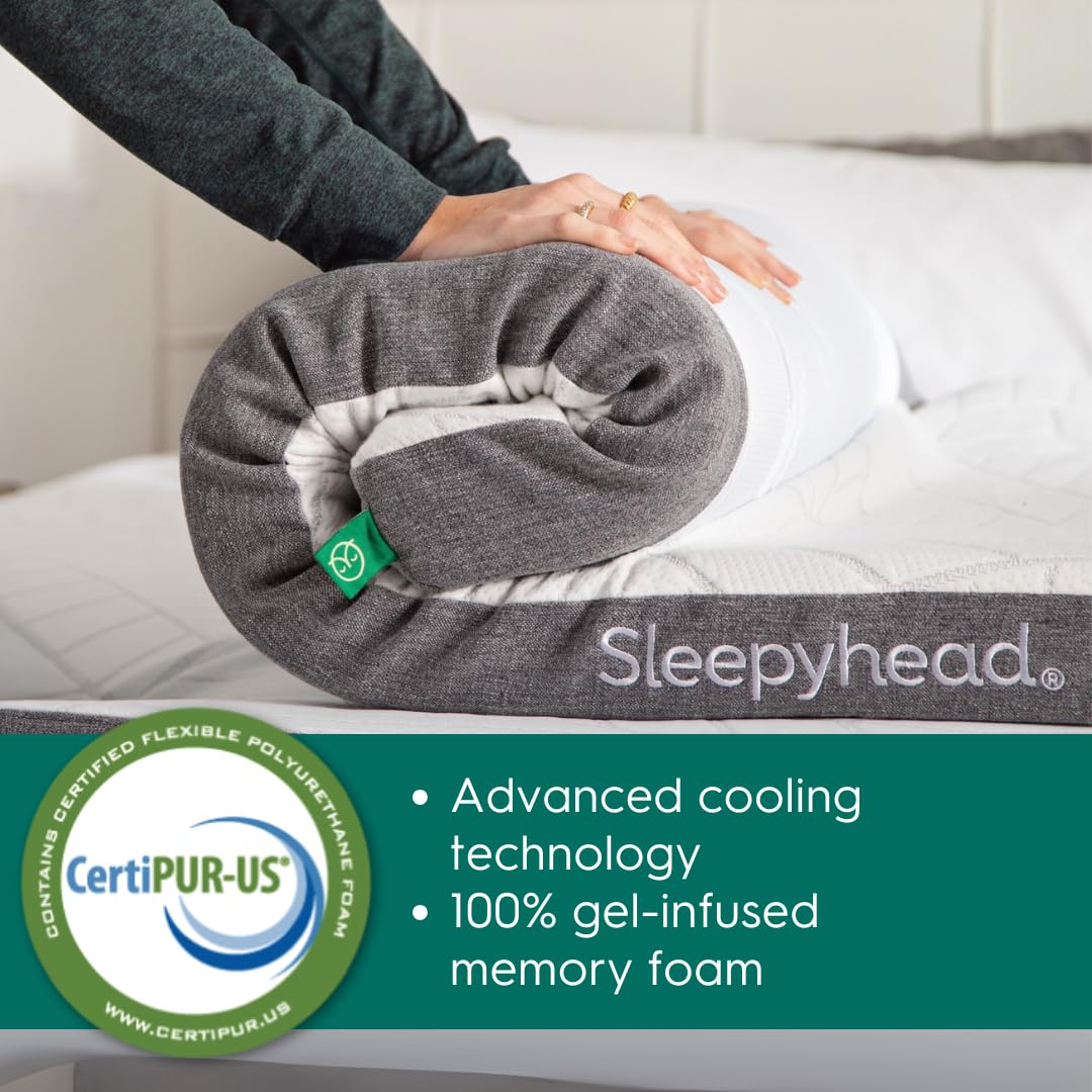 Sleepyhead 3" Memory Foam Topper – Full XL