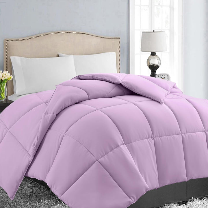 EASELAND Queen Comforter – White