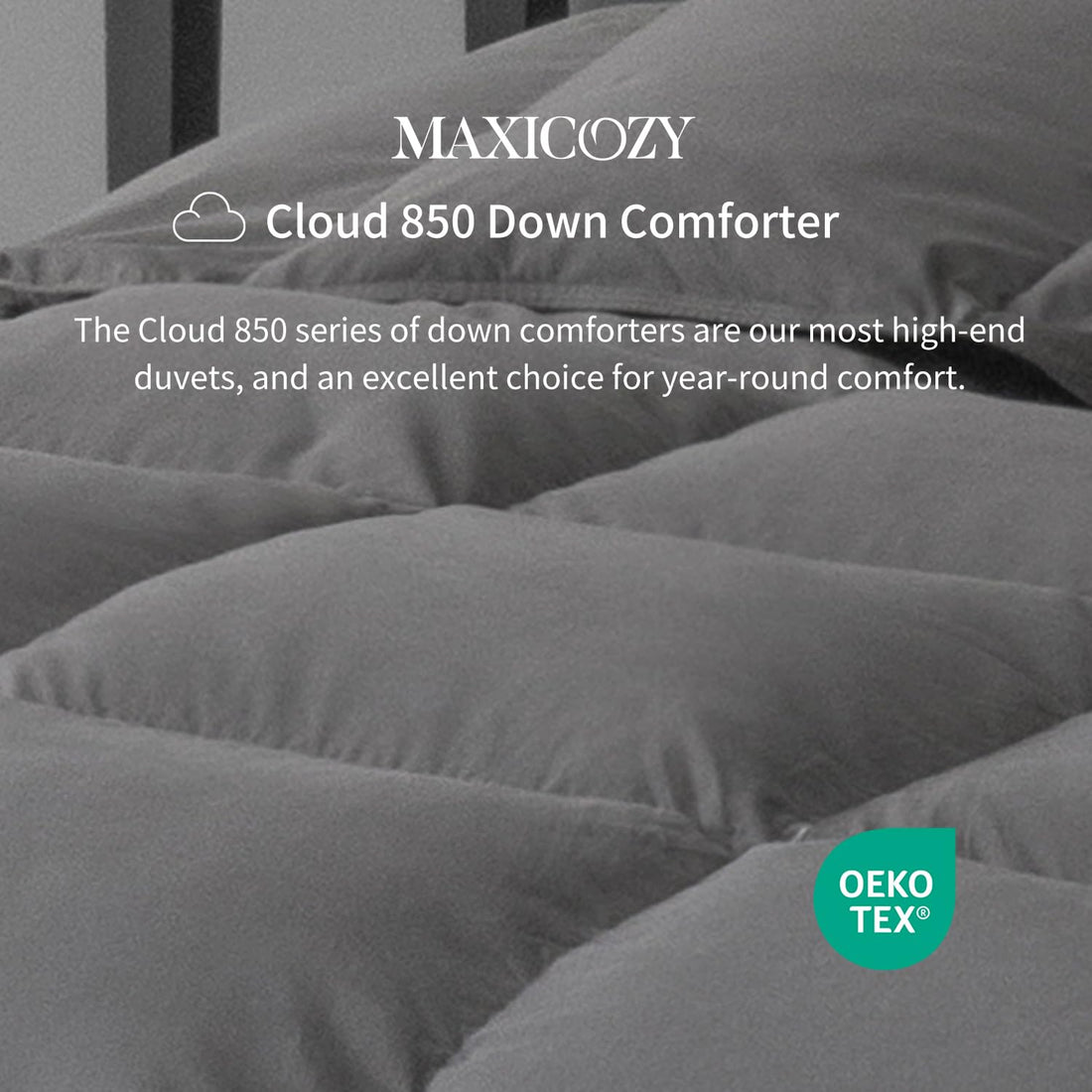 MAXICOZY King Comforter – White