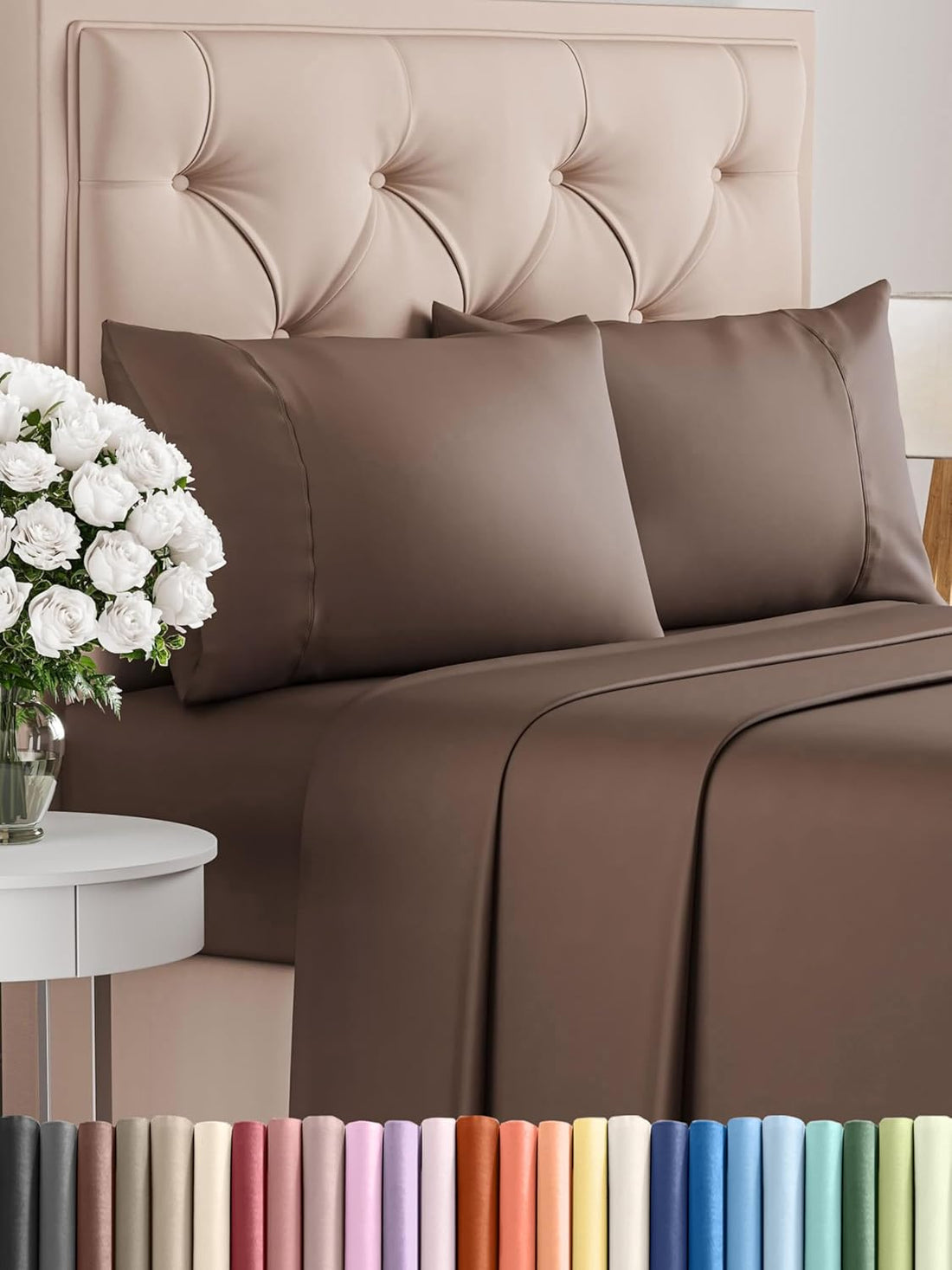 Queen 6PC Ultra Soft Sheet Set – White