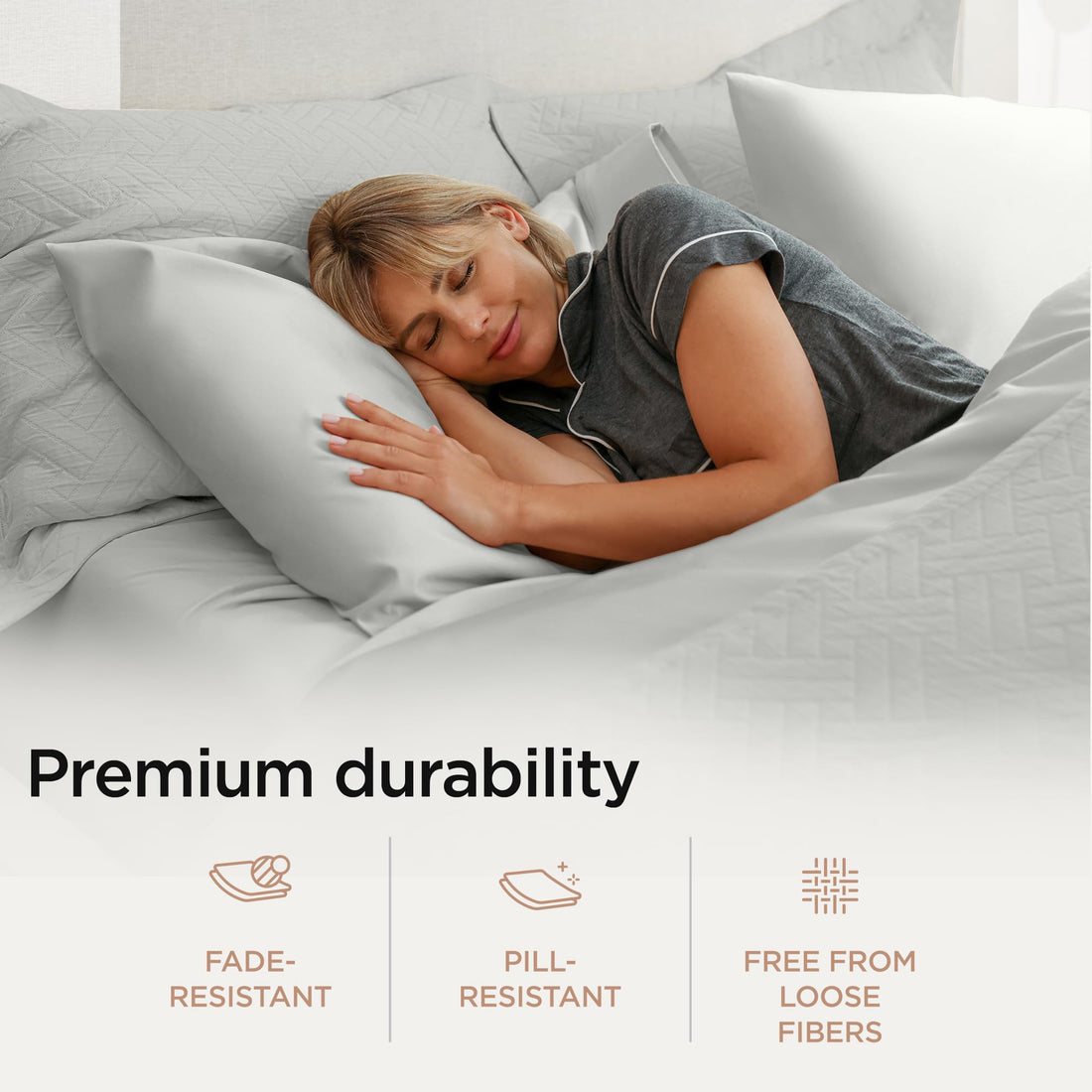 Threadmill Supima Cotton Sheet Set – Queen, White
