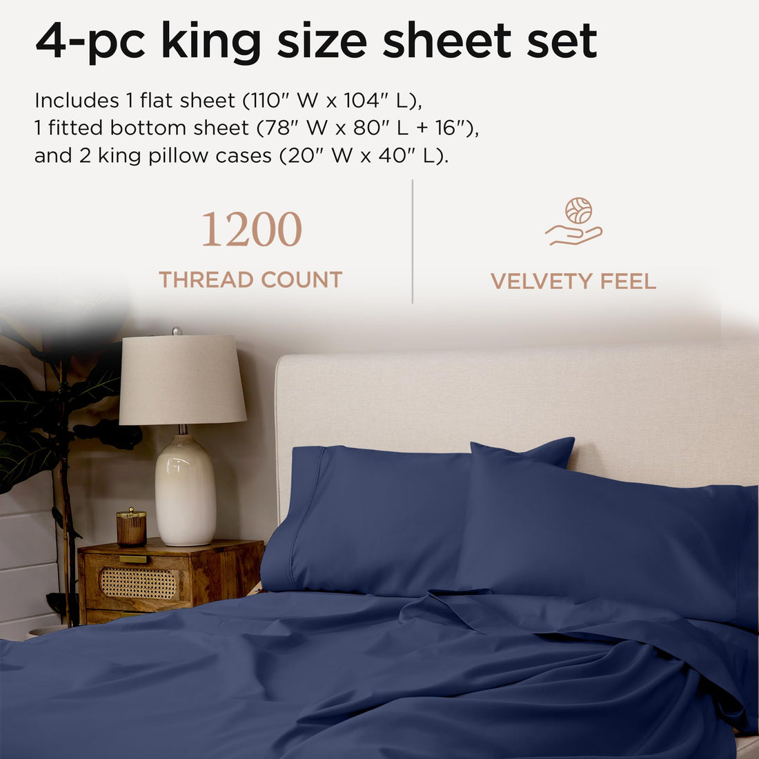 Threadmill Supima Cotton Sheet Set – Queen, White