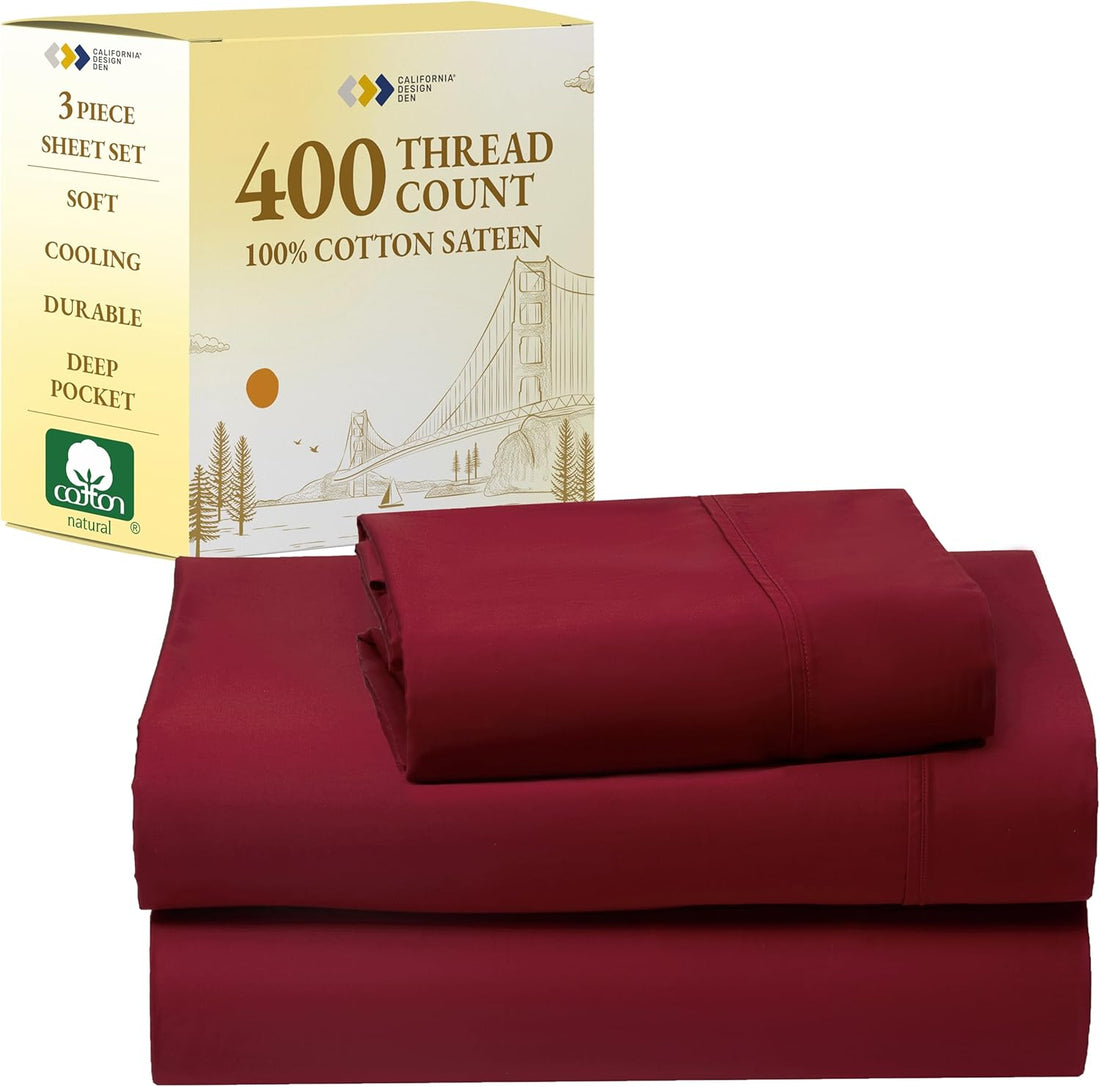 California Design Den Queen Sheets – 400 TC