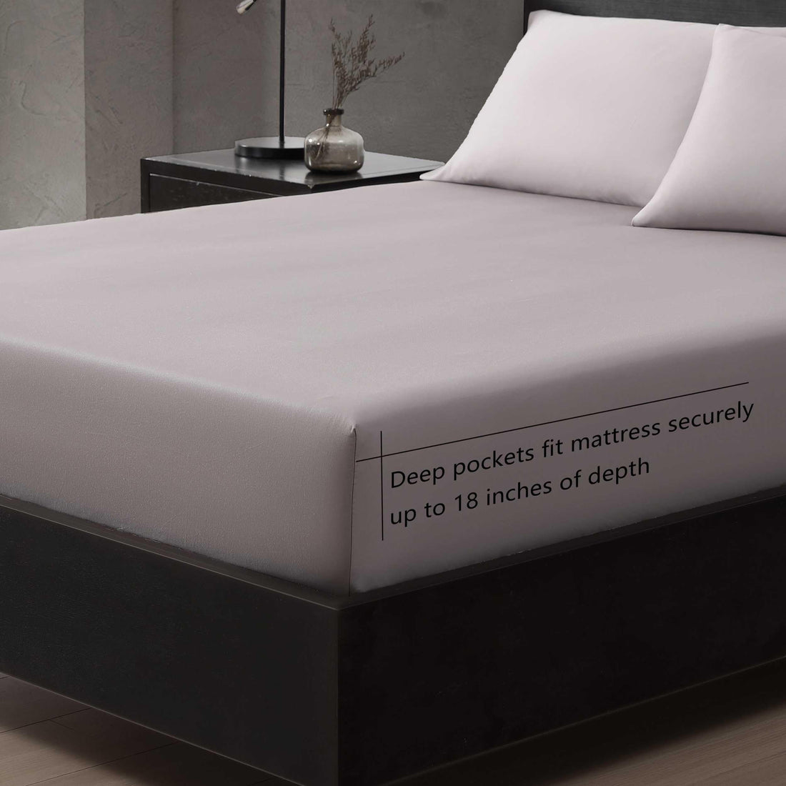 Vera Wang King Sheet Set – 800 TC, Pale Blue