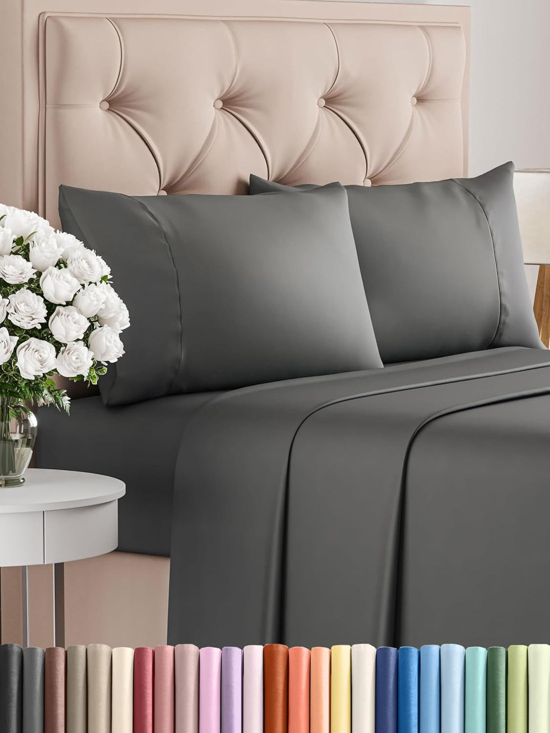 Queen 6PC Ultra Soft Sheet Set – White